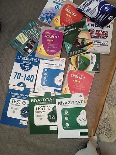 Книги и журналы: Abituriyent və məktəblilər üçün dərs və test vəsaitləri dəsti içərisi — 6