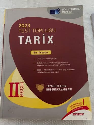 tarix 5 ci sinif test: Azərbaycan Tarixi Testlər 11-ci sinif, DİM, 1-ci hissə, 2023 il — 2