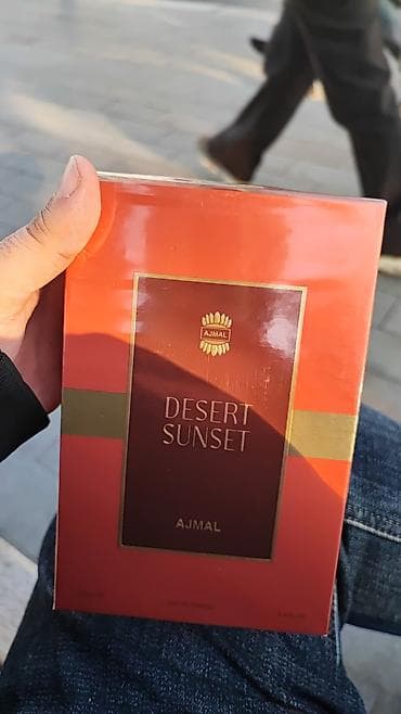 Ajmal Desert SUNSET 75 ML EDP Təmiz orijinal Hediyedir Təcili — 2