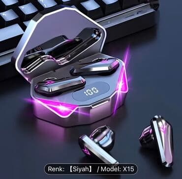 qcy t13 anc qiyməti: Yeni Simsiz (Bluetooth) Qulaqcıqlar, rəng - Qara — 2