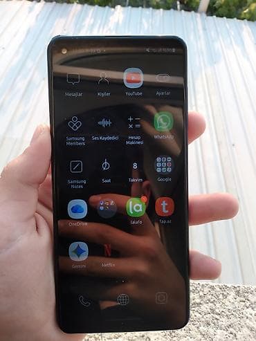 samsung a50 129 gb: Samsung Galaxy A21S, 32 GB, rəng - Mavi, Barmaq izi, Face ID — 2