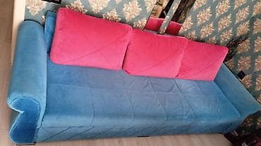 piknik oturacaq: Divan, Açılan, Bazalı, Vеlur parça, Çatdırılma yoxdur — 2