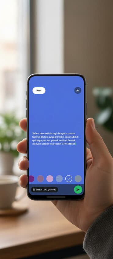 günlük işlər bakı: Bənna tələb olunur, 3-5 illik təcrübə, 6/1, Aylıq ödəniş — 1