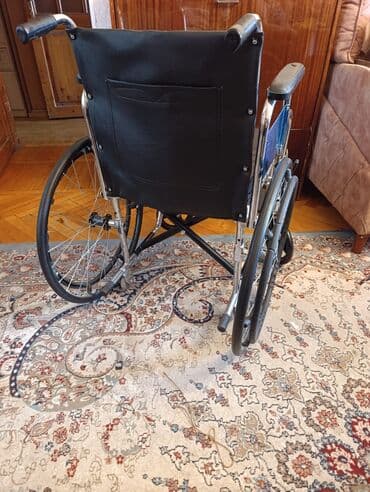 elektrikli əlil arabası: Təkərli əlil arabası – metal karkaslı, qatlanabilən model — 6