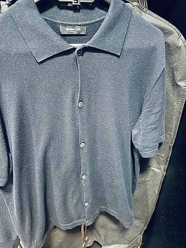 Üst geyimləri: Polo köynək, Massimo Dutti, M, rəng - Göy — 6