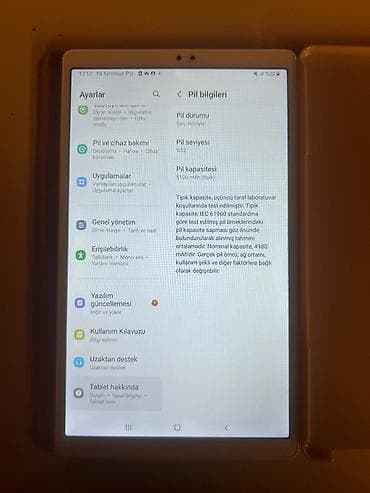 tablet 2 el: Samsung Galaxy Tab A7 Lite planşet Problemsiz ideal vəziyyətdə — 5