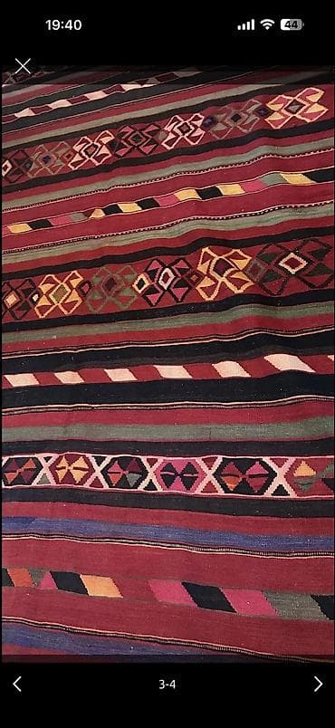 Ковролин: Müasir dizaynlı xalça - Rənglər: qara-ağ - Naxış: böyük kvadratlardan at lalafo.az — 3 Ковролин: Müasir dizaynlı xalça - Rənglər: qara-ağ - Naxış: böyük kvadratlardan — 3