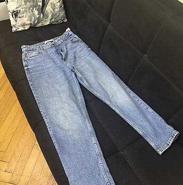 jeans: ZARA qadın cins şalvarı - Model: ZARA TRF (etiketdə göstərilir) - — 5