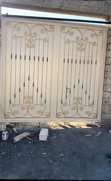qapi taxta: Metall darvaza və qapılar – fərqli dizayn variantları Məhsul təsviri — 3