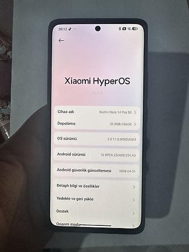 iphone 17 pro max dubay: Redmi Note 14 Pro, 256 GB, rəng - Qara — 9