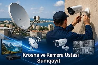 Peyk antenalarının quraşdırılması: Krosna quraşdırılması və təmiri, peyk antenalarının sazlanması — 2