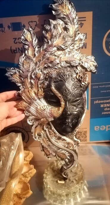 Şamdanlar: Fiqur, Rezin, rəng - Qara — 4