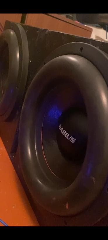 ipad mini 5 satilir: DARIUS markalı avtomobil subwooferləri – cütlük
basslar satılır — 4