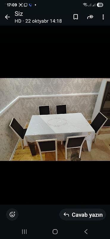 stul ucuz: Qiymət barədə vatsapda yazın az işlənmiş mebelləri — 1