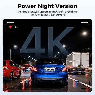 Видеорегистраторы: Videoqeydiyyatçı Azdome M500 3 Kameralı Videoqeydiyyatçı – Tam — 3