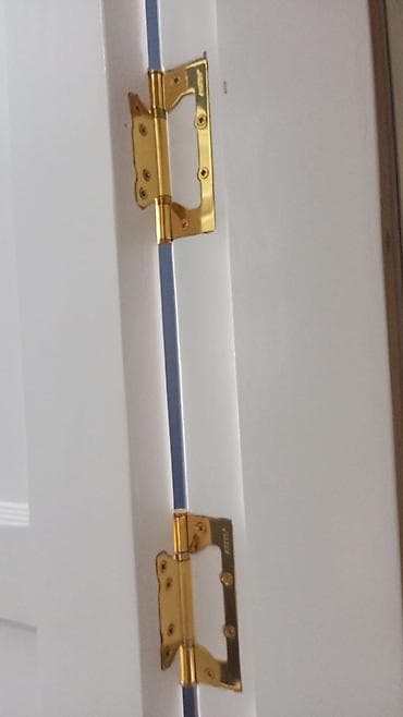 qapı taxta: Ağ panelli otaq qapısı – klassik 6 panelli dizayn, - Rəng: ağ - — 2