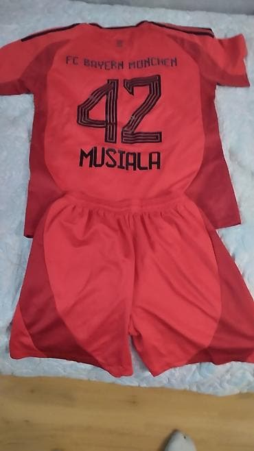 dest geyim: İdman dəsti, Adidas, L, rəng - Qırmızı — 5
