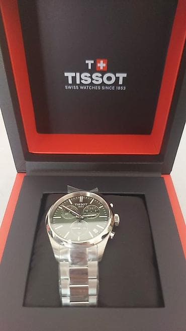 часы tissot: Новый, Наручные часы, Tissot, цвет - Зеленый — 1