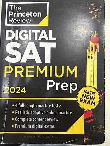Məhsul: The Princeton Review – Digital SAT Premium Prep 2024 (kitab +