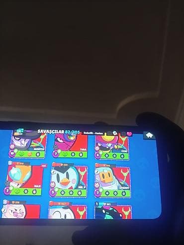 brawl stars 2: Brawl Stars oyunu üçün yüksək səviyyəli hesab - Kupa yolu: 58 477 - — 2