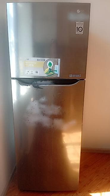 samovar satisi: LG iki qapılı soyuducu – Smart Inverter - Brend/model: LG, üstdə — 2