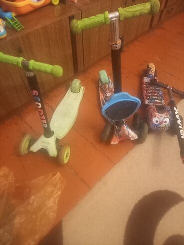 skuterlər uşaqlar ucun: Uşaq skuterləri dəstRazilasma yolu ilei - 3 təkərli uşaq skuterləri — 2