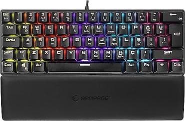 steelseries apex m400: Rampage Ally K11 mexaniki oyun klaviaturası - Kompakt dizayn — 4