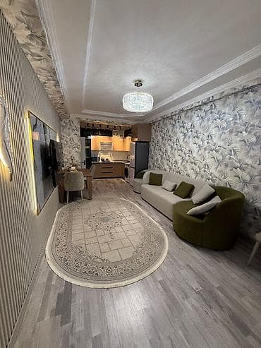 Mənzillərin satışı: 1 otaqlı mənzil – studio tipli zal + mətbəx, ayrıca yataq otağı, gələn — 1