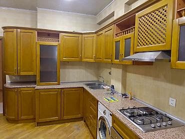 Mətbəx mebeli: Mətbəx mebeli, fıstıq ağacından.şüşələri sağlamdır, üzerinde,qaz — 2