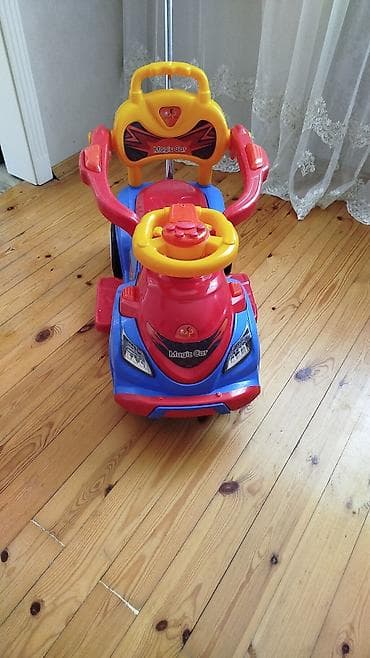 elekt: Uşaq üçün minik maşını – Magic Car FS-10 - Valideyn üçün arxa — 3