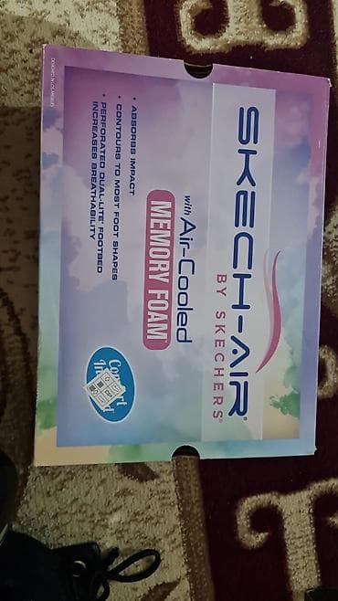 sandale na pertlanje do kolena: Skechers SKECH-AIR kişi/kadın idman ayaqqabısı - Rəng: tam ağ - — 2