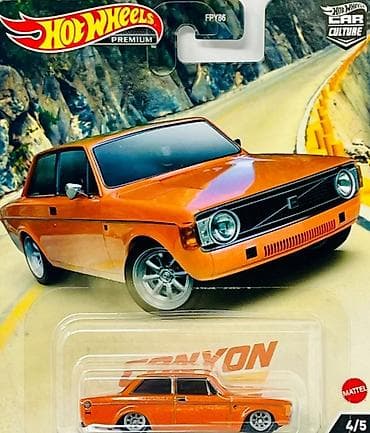 Hot Wheels Premium – Car Culture “Canyon” seriyası Model: ’73 Volvo — 1
