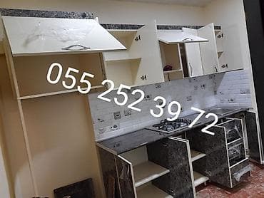 Sifarişlə mətbəx dəsti, Özü çəkən petlələr, Mat laminat, Kredit yoxdur, Pulsuz çatdırılma, Rayonlara çatdırılma — 1