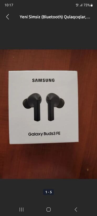 samsung qulaqciqlar: Simsiz (Bluetooth) Qulaqcıqlar, Samsung, rəng - Qara — 4