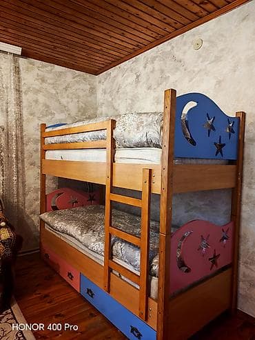 matras islenmis: Oğlan və qız üçün, İşlənmiş, Çarpayı, Matras ilə, Siyirməli, Taxta — 5