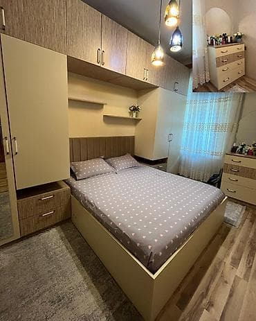 Yataq dest 500 azn İdial veziyyetde.Termosu var Şkafın uzunu- 4 m