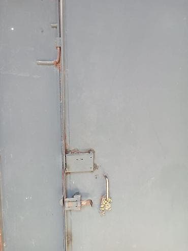 qapi taxta: Metal darvaza – ikiqat açılan - Material: qalın metal/sənaye tipli — 3