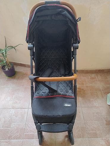 uşaq arabalar: Uşaq arabası – DBOYI brendi, qara rəng - Yüngül və kompaktdır, bir — 3