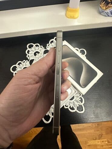 IPhone 15 Pro, 128 GB, Natural Titanium, Face ID — 5