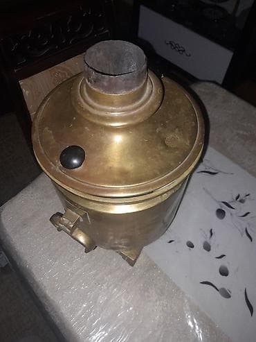 Все для дома и сада: Б/у Дровяной Самовар, 7 л, Самовывоз — 5