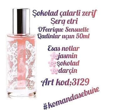 brend qadın ətirləri: Faberlic firmasinin qadin etirleri.Her biri muxtelif qiymetedir — 3