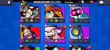 random hesab az: Brawl Stars hesabı – “BABA PURO” - Kupa Yolu: 56.305 (ən yüksək — 9