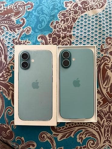 iphone 7puls: IPhone 16, 128 GB, Yaşıl — 1