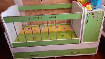 Uşaq dolabları: Uşaq beşiyidi.Az istifadə olunub.İkili yataqdı.Hem nennidi,həm də uşaq — 2