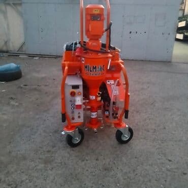 Soyuducu avadanlığı: Milmac suvaq aparatı – mexaniki suvaq və məhlul qarışdırma/pompalama — 1