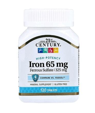 collagen vitamin: Məhsul: Dəmir əlavələri (iki fərqli variant) 1) NOW Foods Iron – — 1