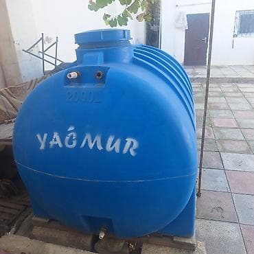 бак из нержавейки: Бак, Пластик, 2000 л. л, Б/у, Самовывоз — 3