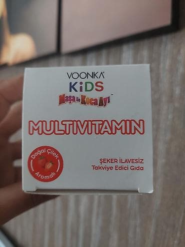 Voonka Kids “Maşa ile Koca Ayı” Multivitamin – uşaqlar üçün çeynənən — 2