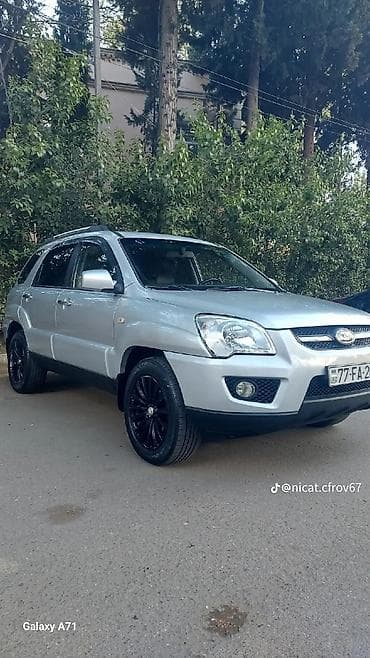 elektrik scooter qiymetleri: Kia Sportage 2008 - Kuzov: 5 qapılı SUV, relslərlə dam, arxa şüşələr — 1