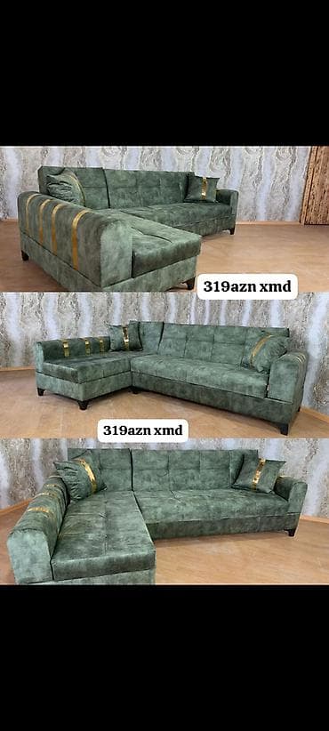 divan olcusu: Künc divan – 319 AZN xmd - L formalı künc divan, sağ və sol künc — 2